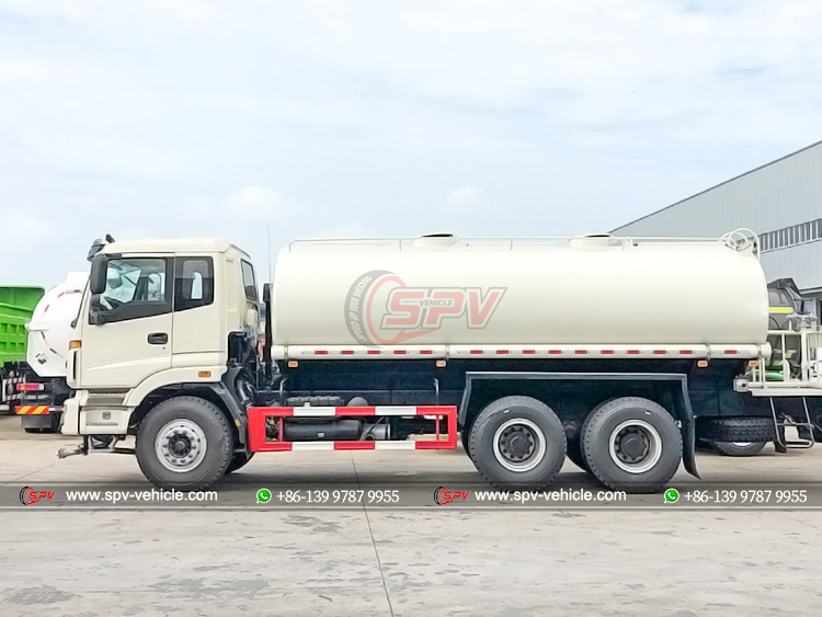 Foton Water Transport Truck - Left Side